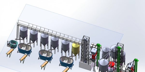 TMR中心搅拌机、中央厨房